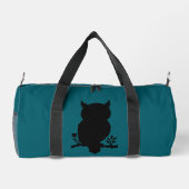 Eule - Scherenschnitt Duffle Bag (Rückseite)