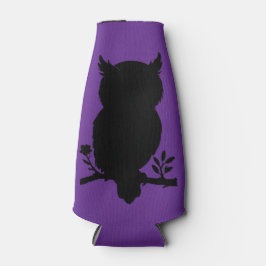 Eule - Scherenschnitt Flaschenkühler