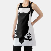 Eule - Scherenschnitt Schürze (InSitu)