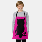 Eule - Scherenschnitt Schürze (Getragen)