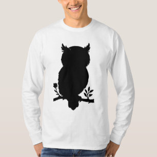 Eule - Scherenschnitt T-Shirt
