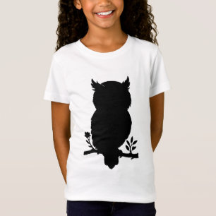 Eule - Scherenschnitt T-Shirt