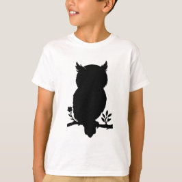 Eule - Scherenschnitt T-Shirt