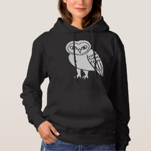 Eule Schleiereulen Niedliche Weiße Vogel Geist Ti Hoodie