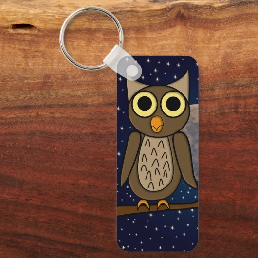 Eule Schlüsselanhänger (Vorderseite)