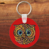 Eule Schlüsselanhänger (Vorderseite)