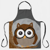 Eule Schürze (Vorderseite)