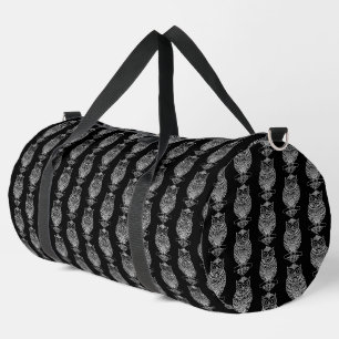 Eule (schwarz) - Reisetasche Duffle Bag