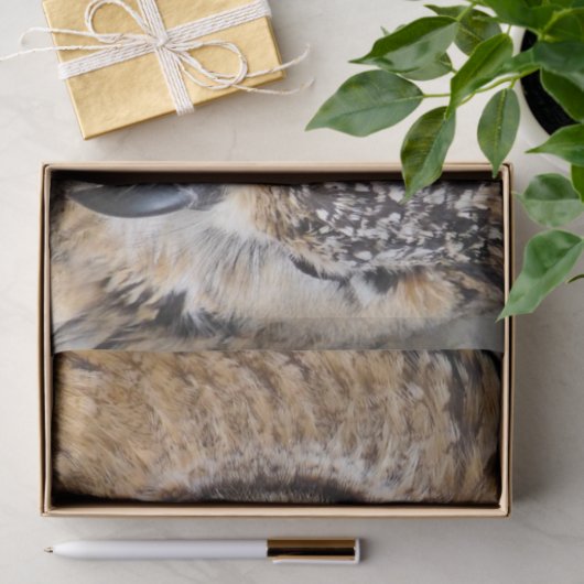 EULE SEIDENPAPIER (Geschenk)