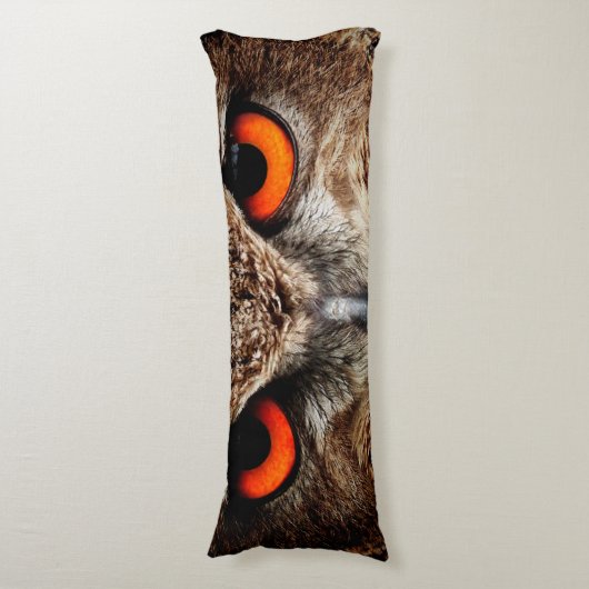 Eule Seitenschläferkissen (Vorderseite Vertikal)