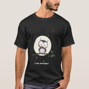 Eule-Shirt Ich bin ein wlsome Phantastisch Horned T-Shirt