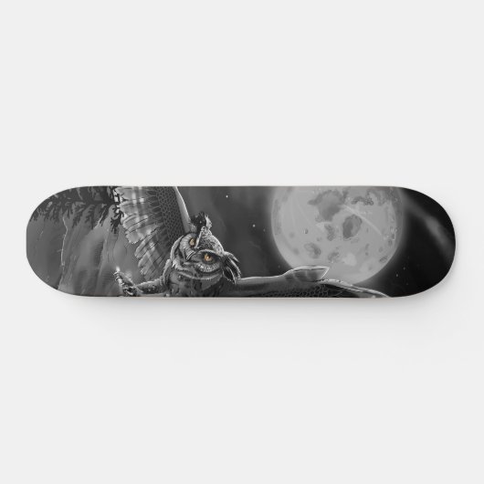 Eule Skateboard (Horizontal)