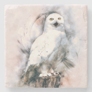 Eule Steinuntersetzer