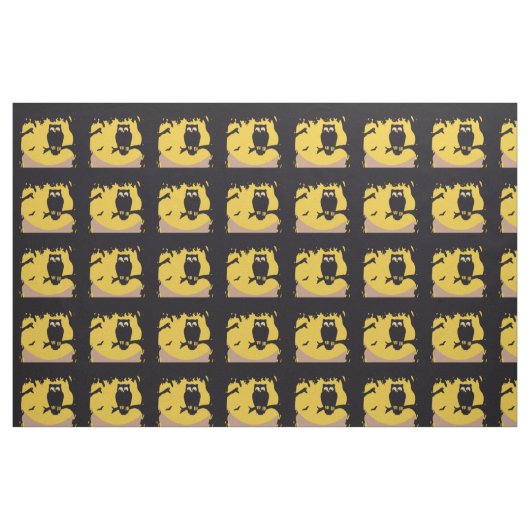 Eule Stoff (Fat Quarter (45,7 x 55,9 cm))