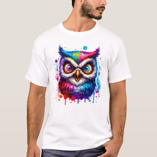 Eule T-Shirt (Vorderseite)