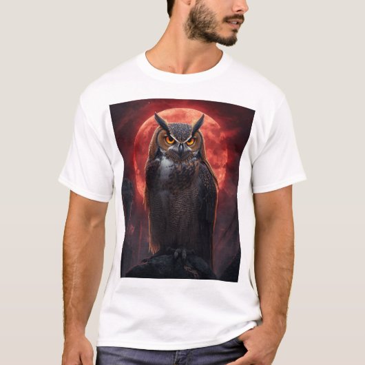 Eule T-Shirt (Vorderseite)