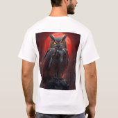 Eule T-Shirt (Rückseite)
