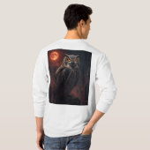 Eule T-Shirt (Schwarz voll)