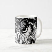 Eule-Tasse Kaffeetasse (VorderseiteRechts)