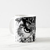 Eule-Tasse Kaffeetasse (Vorderseite Links)