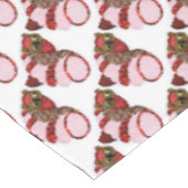 Eule Tischdecke (Schrägansicht)