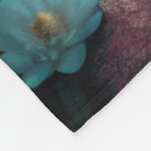 Eule und Baby Fleecedecke (Ecke)