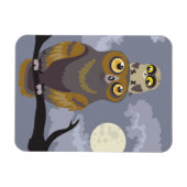 Eule und Baby~magnet Magnet (Horizontal)