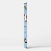 Eule und Blume, William Morris Case-Mate iPhone Hülle (Rückseite / Rechts)