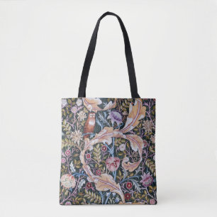 Eule und Blume, William Morris Tasche