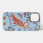 Eule und Blumen, William Morris Case-Mate iPhone Hülle (Rückseite (Horizontal))