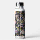 Eule und Blumen, William Morris Trinkflasche (rechts)