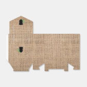 Eule und Fern Geschenkschachtel (Ungefaltet)
