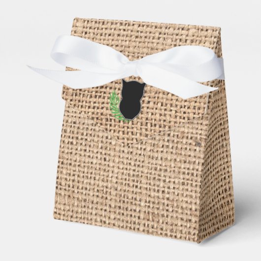 Eule und Fern Geschenkschachtel (Vorderseite)