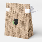 Eule und Fern Geschenkschachtel (Rückseite)