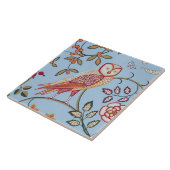 Eule und Rose, William Morris Fliese (Seite)