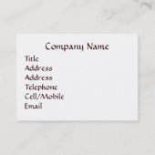 EULE VISITENKARTE (Rückseite)