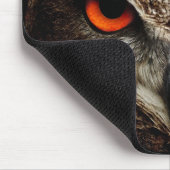 Eule, Vogel, Tier Mousepad (Ecke)