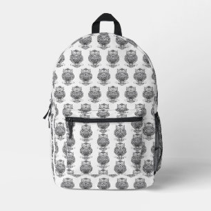 Eule (weiß) - Rucksack