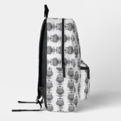 Eule (weiß) - Rucksack (Links)