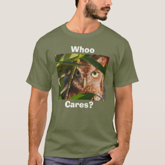 Eule-Wem-Siegt-T-Shirt T-Shirt
