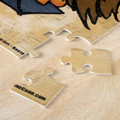 Eule wird Bach Puzzle (Seite)