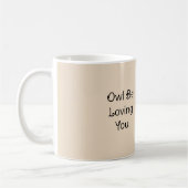 Eule wird dich lieben kaffeetasse (Links)