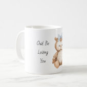 Eule wird dich lieben kaffeetasse (Vorderseite Links)