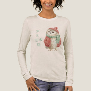 Eule-wird-sie-sehen-Scharf-Hut Tri-Blend Shirt