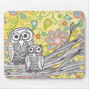 Eulen 03 Mousepad