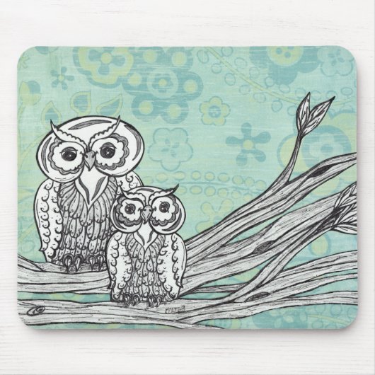 Eulen 102 mousepad (Vorne)