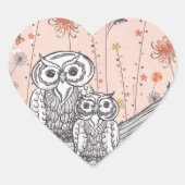 Eulen 15 Aufkleber (Vorderseite)