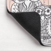 Eulen 15 Mousepad (Ecke)