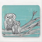 Eulen 18 Mousepad (Vorne)