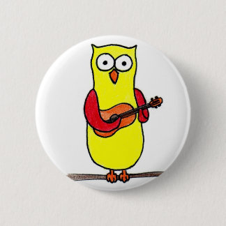 Eulen-Abzeichen Button